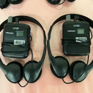 เช่า Wireless Tour-Guide หูฟังไร้สาย สำหรับกลุ่มทัวร์ เช่าหูฟังเดินชมโรงงาน